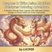 Dragons & Kirin: Asian Mythical Creatures Coloring Book