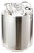 Bierleidingen reinigingsvat - 10 liter - 304 roestvrij staal - 3 reinigingskoppen - Convient aux installations de bière - Opslagcontainer