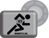 Bibbits hardloopmagneten | 123 Runner Silver