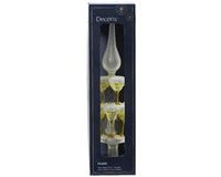 Decoris Kaemingk B.V. Piek Champagnetoren glas 31cm goud