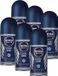 NIVEA MEN Cool Kick Anti-Transpirant Deo Roller - 6 x 50 ml