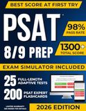 PSAT 8/9 Test Prep: The Most Complete Study Guide Including our Advanced Exam Simulator Platform, 25 Full-Length Practice Tests, and 200 Flashcards to Build a Strong Foundation for High School Success