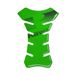 4R Quattroerre.it 3D-tankbescherming voor motorfietsen Kawasaki Racing Logo, Kawa groen, 19 x 13 cm