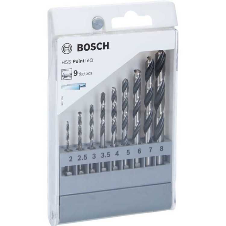 Bosch Bosc HSS PointTeQ 9tlg Set - 6949509231673