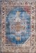 Safavieh Bristol Collection BTL349 Geweven Gebiedstapijt, Blauw & Ivoor, 155 x 229 cm