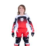 Fox Racing 180 Shield Motocross Cross-fietsshirt, fluorescerend rood, groot