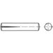 TOOLCRAFT 1066783 Conische kerfpaspen (Ø x l) 6 mm x 30 mm RVS A1 100 stuk(s)