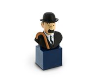 Tintinimaginatio Moulinsart Bust Tintin: Thompson PVC 7,5cm 42493 (2017)