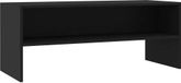Syfax Tv-meubel 100x40x40 cm bewerkt hout zwart
