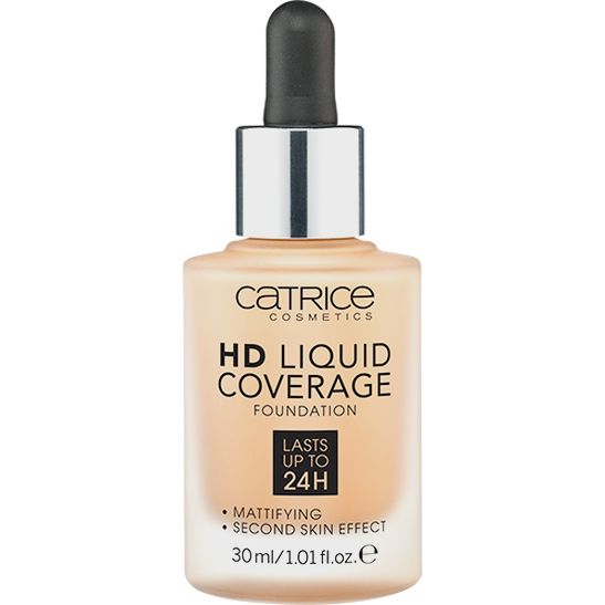 Catrice HD Liquid Coverage Foundation - 034 Medium Beige - 30ml
