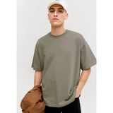 JACK&JONES JJEBARRON TEE SS O-NECK 3PK MP Heren T-shirts Zwart Katoen/Polyester/Elastomulti-ester Maat M (3 stuks)