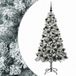 vidaXL Sapin de Noël artificiel avec boules 120 cm 150 LED Blanc chaud