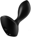 Satisfyer Backdoor Lover Anal Vibrator - Black Silicone - 12 Speeds - Waterproof