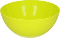 Plasticforte Serveerschaal/saladeschaal - D28 x H14 cm - kunststof - groen