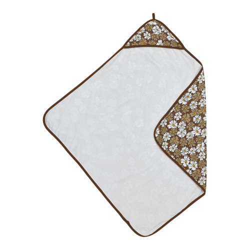 Meyco badcape 90x90 cm Vintage flower taupe