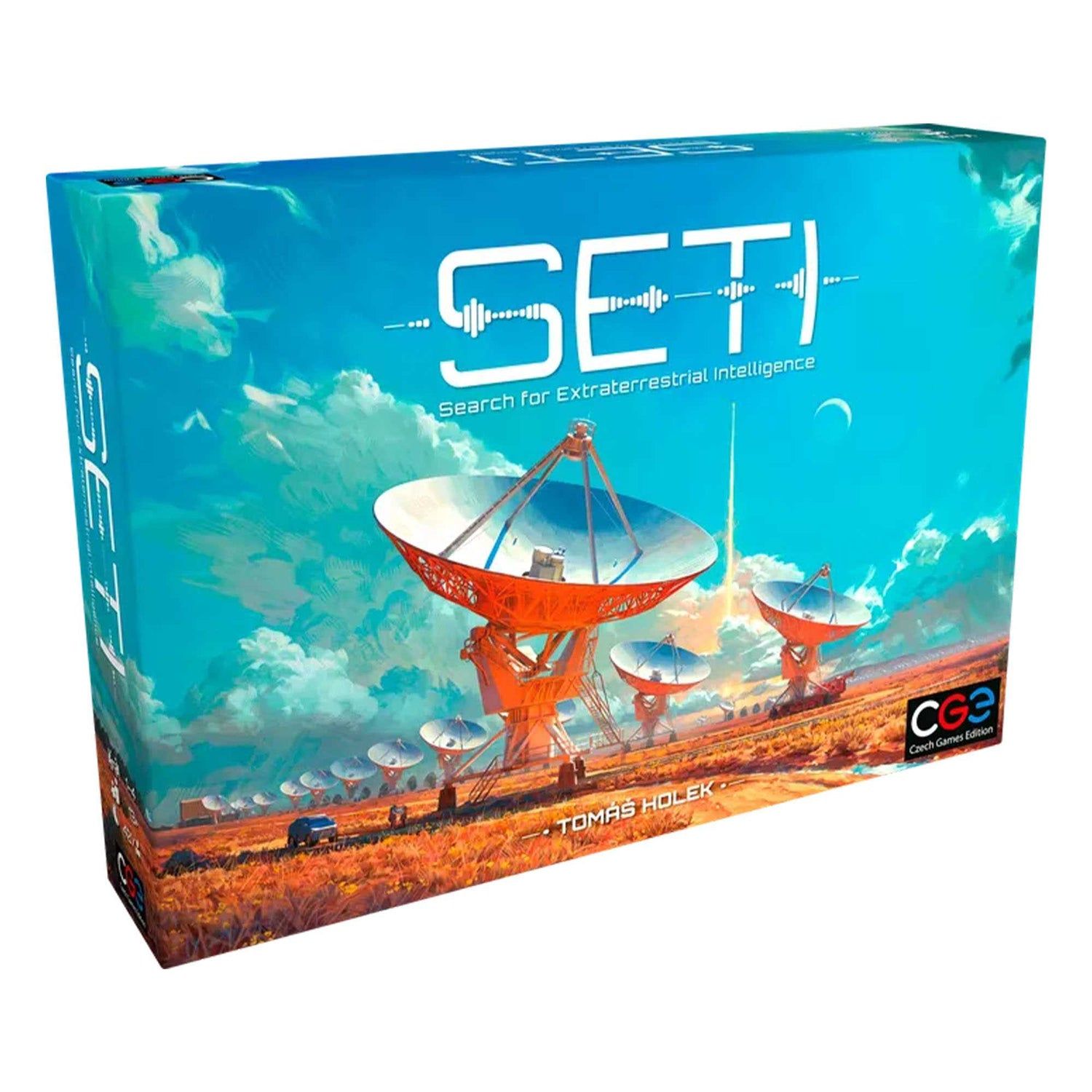Wancelot SETI: Search for Extraterrestrial Intelligence Board Game - 1-4 Players