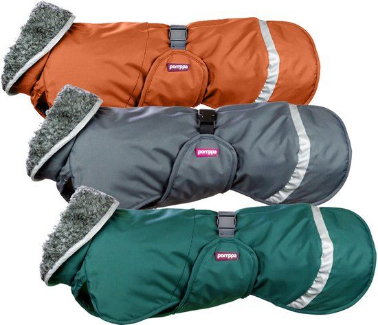 Pomppa PerusPomppa Rust - 52 Hond Jas Clipsluiting