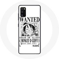 Maniacase Hoesje voor Samsung Galaxy S20 One Piece Manga Search Poster wit