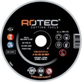 Rotec - afbraamschijf 'STAAL' ø125x6,5xø22,2 (10 stuks)