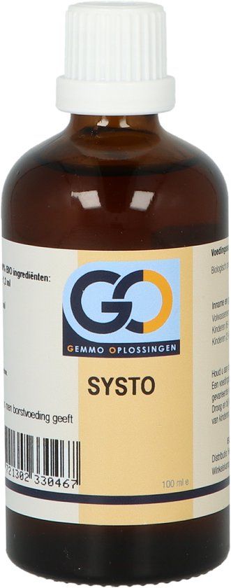 GO Gemmo Oplossingen GO Systo bio 100 Milliliter