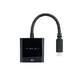 Monkey Ladder USB-C naar VGA converter USB-C/M-VGA/H, kunststof, zwart, 10 cm