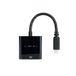 Monkey Ladder USB-C naar VGA converter USB-C/M-VGA/H, kunststof, zwart, 10 cm
