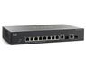 Cisco Small Business SG300-10PP Managed L3 Gigabit Ethernet Power over Ethernet (PoE) Switch Zwart