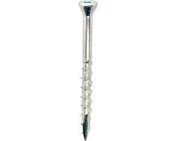 Woodies Glaslatschroeven Torx 10 Platverzonken kop 3,5 x 50mm Verzinkt (200 stuks)
