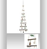 JJA sapin de Noël mural décoratif en bois PARIS