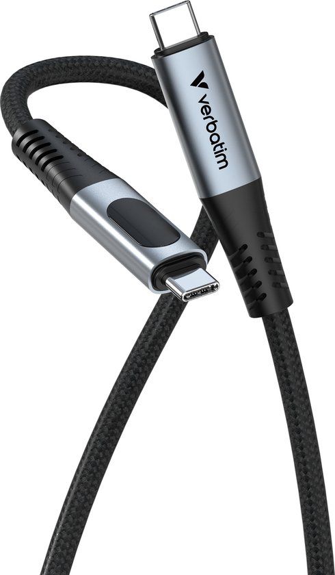 Verbatim USB-C Naar USB-C Kabel 100W 120Cm Snel
