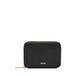 Fossil Logan LiteHide™ lederen RFID-blokkerende rits rond kaarthouder voor dames, zwart (model: SL10045001)