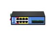 Ernitec ELECTRA-IM08-1GB Switch Ethernet Gigabit PoE+ géré L2/L2+