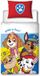 Paw Patrol peuterdekbed - 120 x 150 cm - Katoen/Polyester - Multi colour