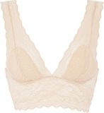 Chantelle Floral Touch Beugelloze Voorgevormde Triangelbh Soft Feel Golden Beige