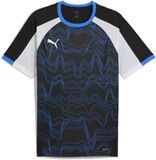 PUMA individualLIGA Graphic Jersey Heren Sportshirt - PUMA Black-PUMA White-Ultra Blue