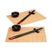 Sushi-set Kinvara Sushi-set van keramiek en bamboe, 8-delig, collectie Kinvara