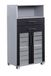 Schildmeyer Halfhoge kast Niko, 113294, 59,8 x 32,6 x 110,5 cm, zilver-antraciet glanzend