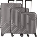 Somko Wave - 4-wiel trolley set 3-delig (anthrazit)