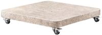 Platinum Sun & Shade - Parasolvoet - Venezia Round Edge - 120kg - Gepolijst beige graniet