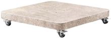 Platinum Sun & Shade - Parasolvoet - Venezia Round Edge - 120kg - Gepolijst beige graniet
