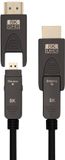 MaxTrack HDMI active optical cable (AOC) | Micro HDMI/HDMI | HDMI2.1 (8K 60Hz + HDR) | 20 meter