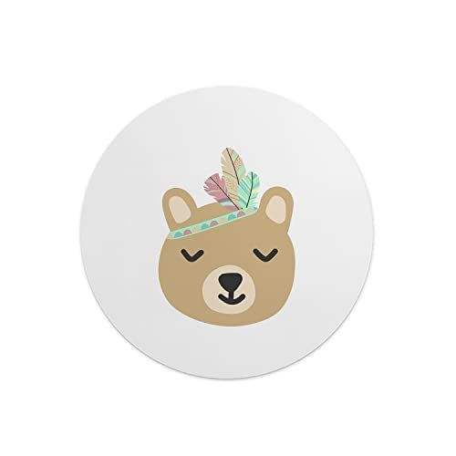 Questo Casa Ronde digitaal bedrukte muismat - 22 cm