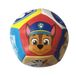 ODS Paw Patrol babybal, ultra zacht, zachte bal van 12 cm, spel voor de eerste kindertijd, met Paw Patrol-figuren, aanbevolen leeftijd + 6 maanden