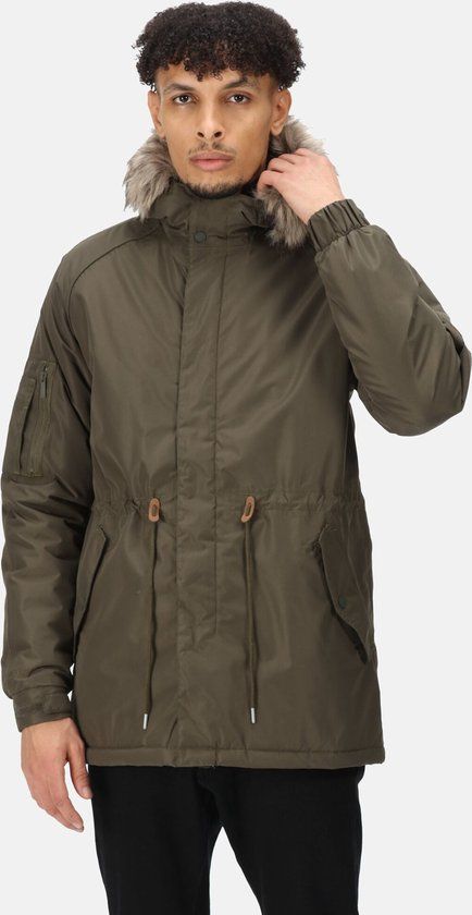 Regatta Salinger III Parka Wandeljas Heren - Waterdicht - Ademend - Khaki Green - 3XL