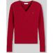 TOMMY HILFIGER pull en coton pur coupe regular