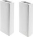 Merkloos 2x Radiator luchtbevochtiger wit 31 cm - verdamper