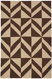 Kilim JP 06 bruin/wit, 150 x 240 cm