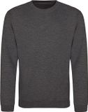 Just Hoods AWDis Sweat Charcoal (Heather) Maat S