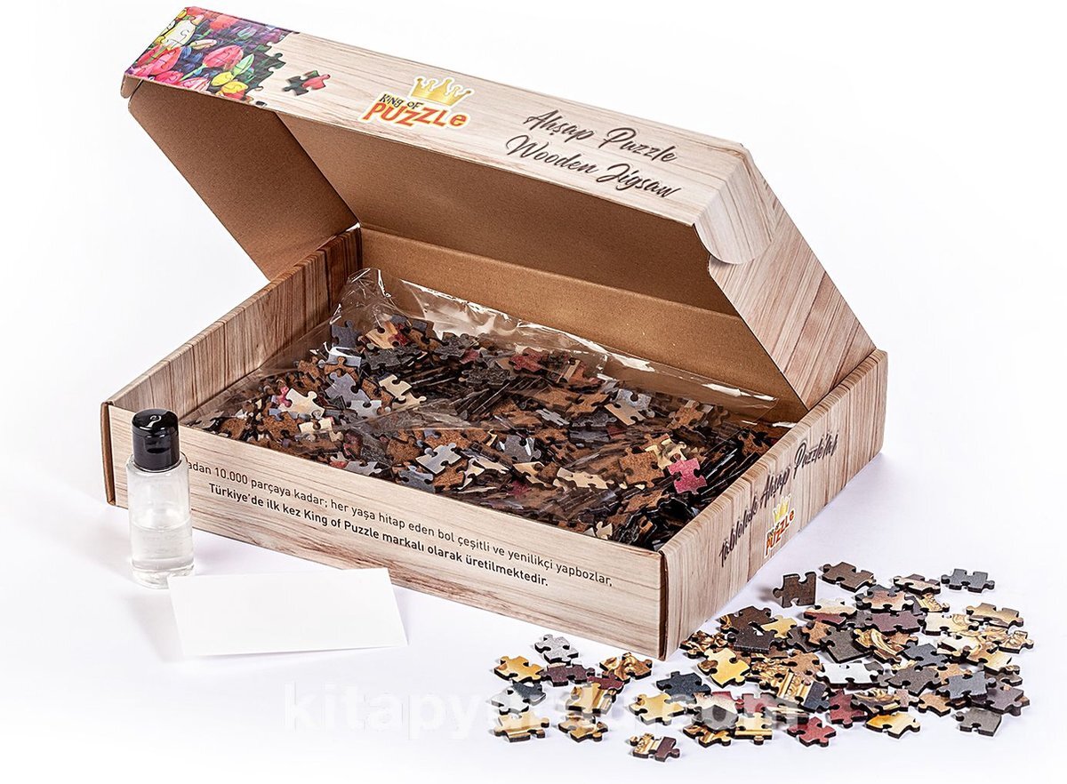 KING of PUZZLE Dragon | Surprise Piece | houten puzzel | Legpuzzel | 398 stukjes