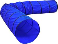 lionto Agility tunnel hond, speeltunnel opvouwbaar & stevig 500x60 cm